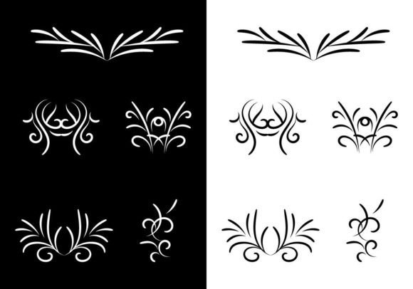 Download Decorative Border in Retro Style - Style Collection